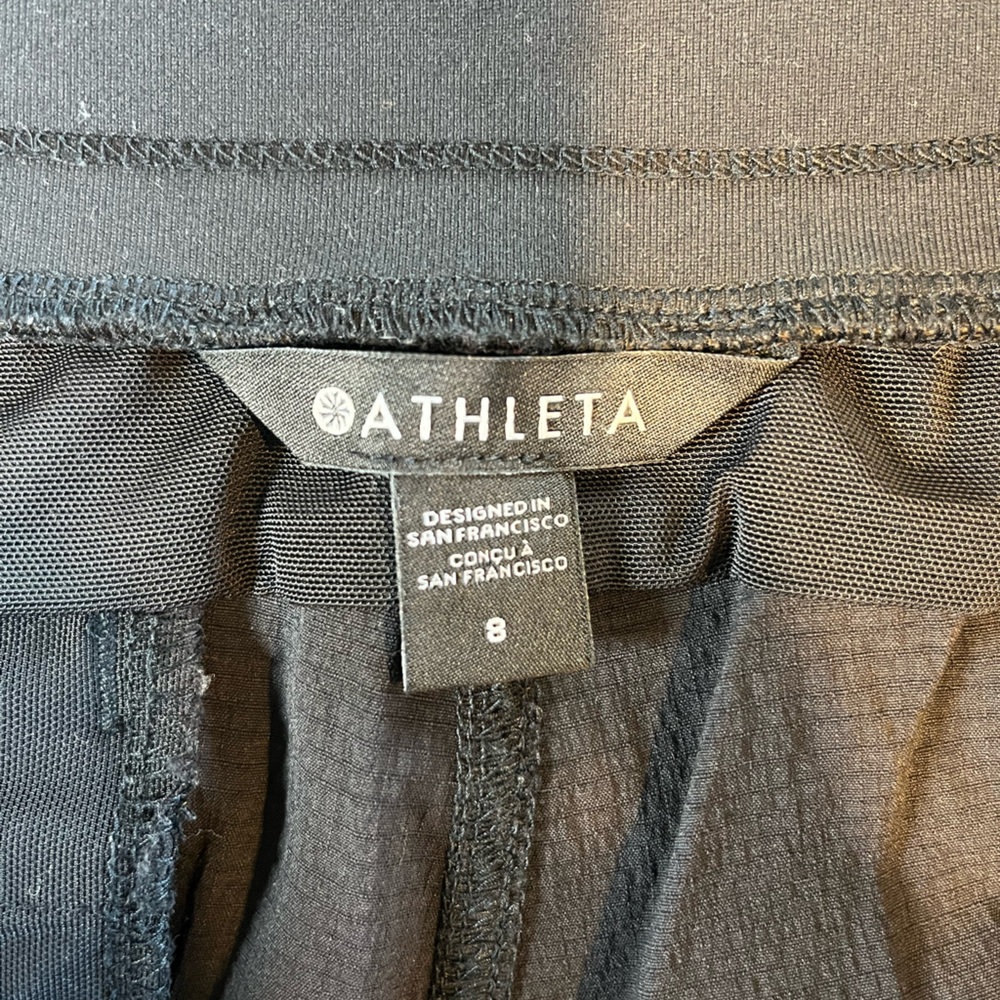 Athleta Trekkie North‎ Jogger Pants Black Women’s Size 8 - Picture 9 of 11